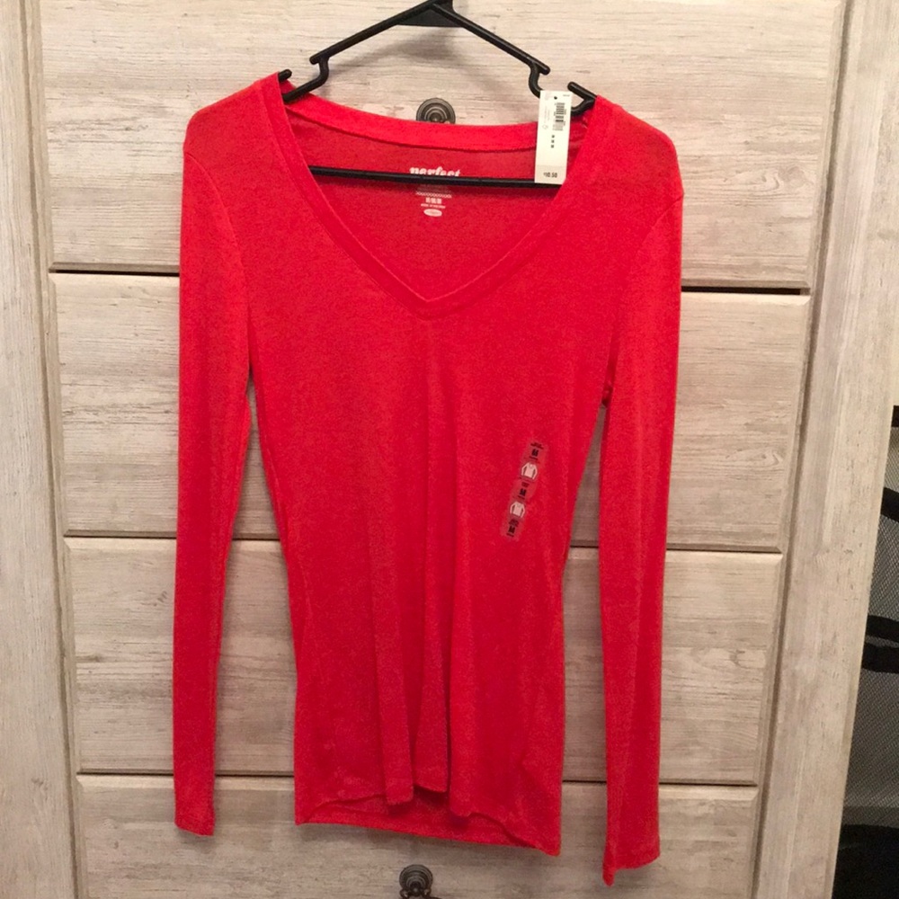 Perfect V-Neck Long Sleeve from Old Navy Size M